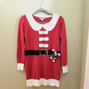 Kela Ms Santa Christmas sweater dress
